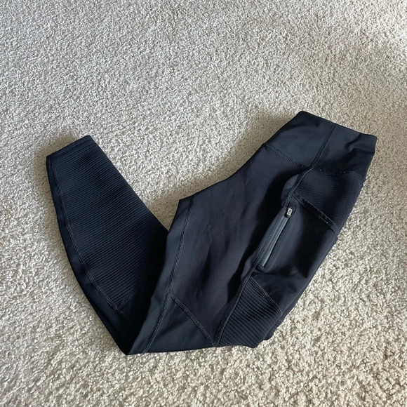 Athleta black Moto leggings - Picture 1 of 5
